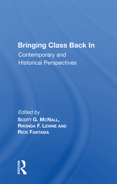 Couverture de l’ouvrage Bringing Class Back In