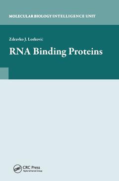 Couverture de l’ouvrage RNA Binding Proteins