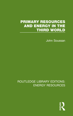 Couverture de l’ouvrage Primary Resources and Energy in the Third World