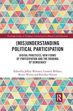 Couverture de l’ouvrage (Mis)Understanding Political Participation