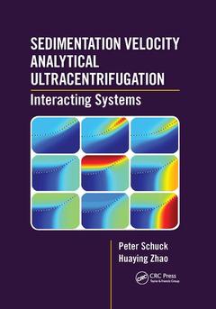 Couverture de l’ouvrage Sedimentation Velocity Analytical Ultracentrifugation