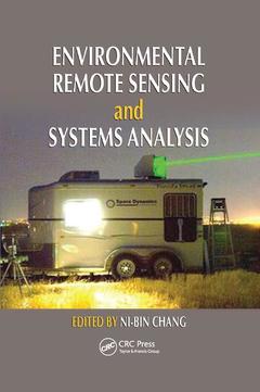 Couverture de l’ouvrage Environmental Remote Sensing and Systems Analysis