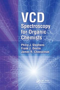 Couverture de l’ouvrage VCD Spectroscopy for Organic Chemists
