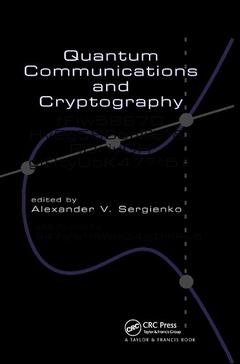 Couverture de l’ouvrage Quantum Communications and Cryptography