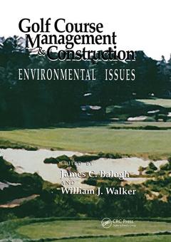 Cover of the book Golf Course Management & Construction