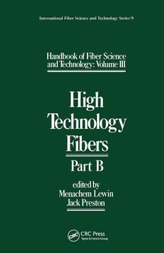 Couverture de l’ouvrage Handbook of Fiber Science and Technology Volume 2