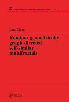 Couverture de l’ouvrage Random Geometrically Graph Directed Self-Similar Multifractals