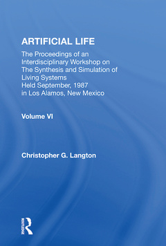 Couverture de l’ouvrage Artificial Life