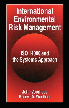 Couverture de l’ouvrage International environmental risk management : ISO 14000 and the systems approach