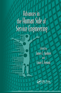 Cover of the book Advances in the Human Side of Service Engineering
