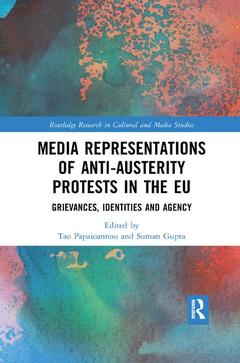 Cover of the book Media Representations of Anti-Austerity Protests in the EU