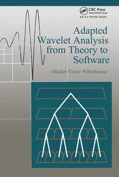 Couverture de l’ouvrage Adapted Wavelet Analysis
