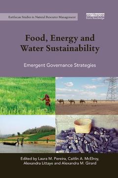 Couverture de l’ouvrage Food, Energy and Water Sustainability