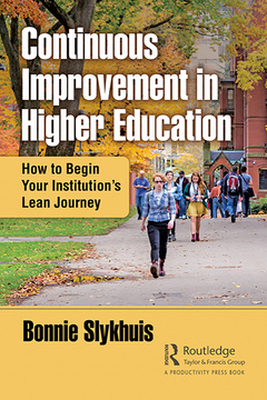 Couverture de l’ouvrage Continuous Improvement in Higher Education