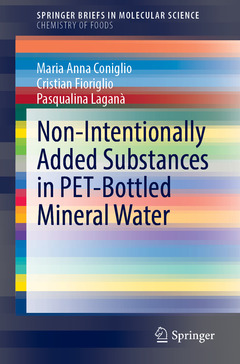 Couverture de l’ouvrage Non-Intentionally Added Substances in PET-Bottled Mineral Water