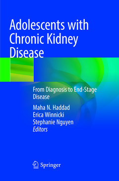 Couverture de l’ouvrage Adolescents with Chronic Kidney Disease
