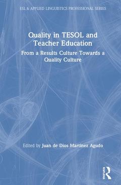 Couverture de l’ouvrage Quality in TESOL and Teacher Education