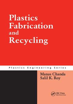 Couverture de l’ouvrage Plastics Fabrication and Recycling