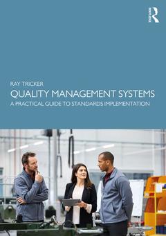 Couverture de l’ouvrage Quality Management Systems