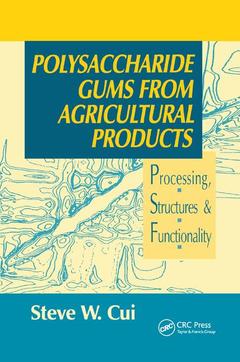 Couverture de l’ouvrage Polysaccharide Gums from Agricultural Products