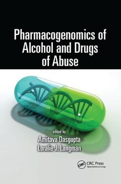 Couverture de l’ouvrage Pharmacogenomics of Alcohol and Drugs of Abuse