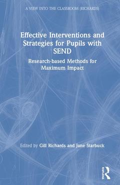 Couverture de l’ouvrage Effective Interventions and Strategies for Pupils with SEND
