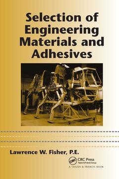 Couverture de l’ouvrage Selection of Engineering Materials and Adhesives
