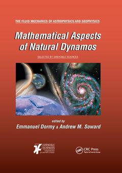 Couverture de l’ouvrage Mathematical Aspects of Natural Dynamos