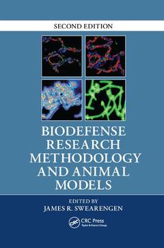 Couverture de l’ouvrage Biodefense Research Methodology and Animal Models