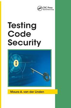 Couverture de l’ouvrage Testing Code Security
