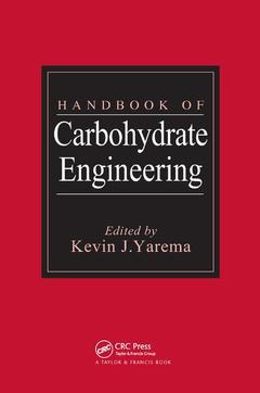 Couverture de l’ouvrage Handbook of Carbohydrate Engineering