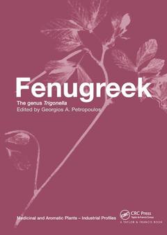 Couverture de l’ouvrage Fenugreek