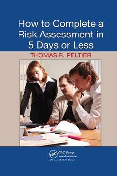 Cover of the book How to Complete a Risk Assessment in 5 Days or Less