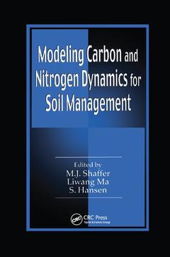 Couverture de l’ouvrage Modeling Carbon and Nitrogen Dynamics for Soil Management