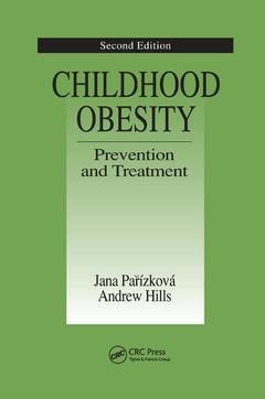 Couverture de l’ouvrage Childhood Obesity Prevention and Treatment