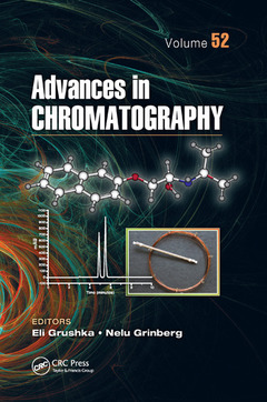 Cover of the book Advances in Chromatography, Volume 52