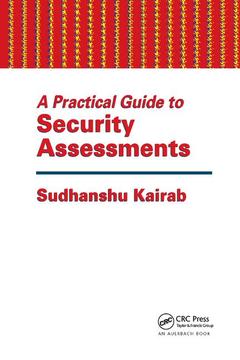Couverture de l’ouvrage A Practical Guide to Security Assessments