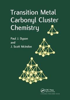 Couverture de l’ouvrage Transition Metal Carbonyl Cluster Chemistry