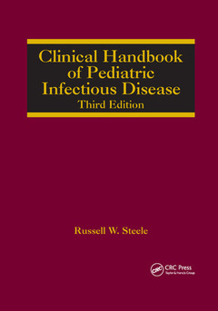 Couverture de l’ouvrage Clinical Handbook of Pediatric Infectious Disease