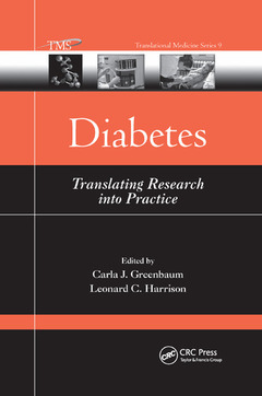 Couverture de l’ouvrage Diabetes