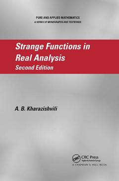 Couverture de l’ouvrage Strange Functions in Real Analysis