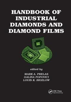 Couverture de l’ouvrage Handbook of Industrial Diamonds and Diamond Films