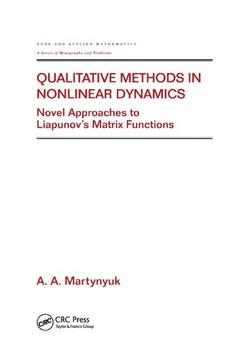 Couverture de l’ouvrage Qualitative Methods in Nonlinear Dynamics