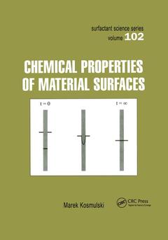 Cover of the book Chemical Properties of Material Surfaces