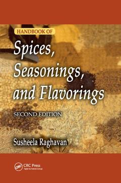 Couverture de l’ouvrage Handbook of Spices, Seasonings, and Flavorings
