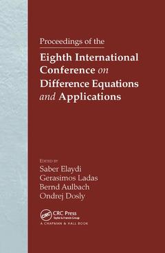 Couverture de l’ouvrage Proceedings of the Eighth International Conference on Difference Equations and Applications