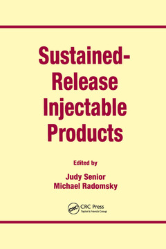 Cover of the book Sustained-Release Injectable Products