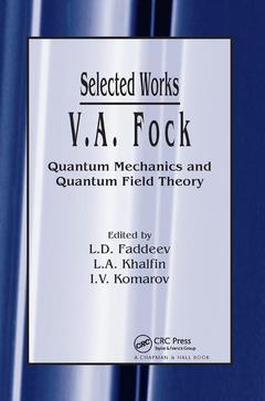 Couverture de l’ouvrage V.A. Fock - Selected Works