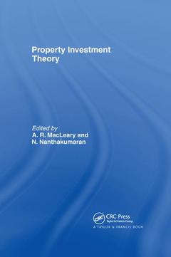 Couverture de l’ouvrage Property Investment Theory
