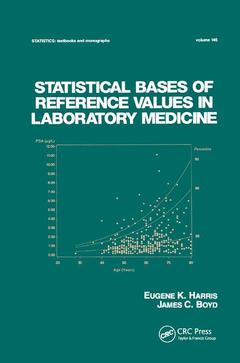 Couverture de l’ouvrage Statistical Bases of Reference Values in Laboratory Medicine